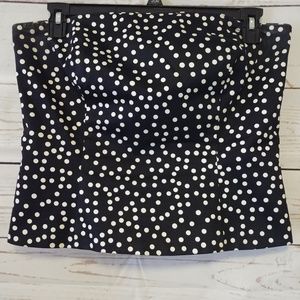 White House Black Market Bustier Size 14